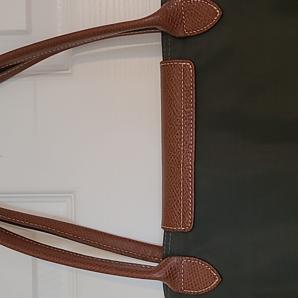 Longchamp Le Pliage Charcoal Grey Large Tote Bag - Picture 5 of 12